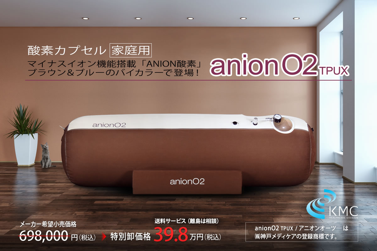 anion O2（アニオンオーツー）家庭用【ソフト・エントリーモデル】
